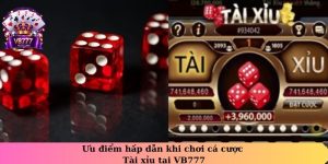 Ưu điểm hấp dẫn khi chơi cá cược tài xỉu tại VB777